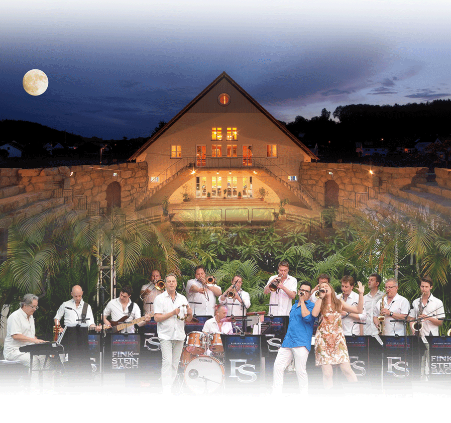 Steinbach Big Band im Amphitheater von Engelbert Schmid in Mindelzell